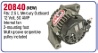 ARC 20840 Inboard Alternators