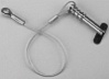  23-662023    CLEVIS PIN TETHERED 1/4 SPRING
