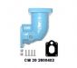 BARCM-20-2600402 Lower Exhaust Elbow for swivel exhaust, fits Chrysler S/B Engines from 1969 to 1985
