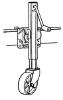 220-TJ10550101    DLX 1000# SWING AWAY JACK*