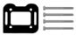 OSC8561-MK    MTG.KIT FOR 8561 RISER