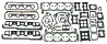 47-4385    MERC OH GASKET SET 302