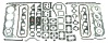  47-4387    MERC OH GASKET SET 454