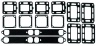  47-4394    27-33395A2 MC EXH MAN GSKT SET