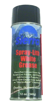  47-97301   12OZ WHITE LITH SPRAY GREASE