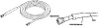1-HO5102    SEASTAR OB HOSE 2PC 2'