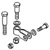 1-SA27314P    CLEVIS KIT S/S*** 