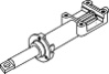 1-SH91610P    BACK MOUNT RACK TILT HELM 