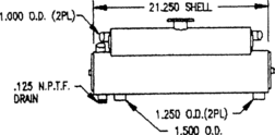 Heat Exchanger - MerCruiser 454/502 CID B/B V8 Chevy