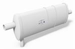 Centek 104H300 Combo-Sep Horizontal Muffler Water Separator, inlet 3